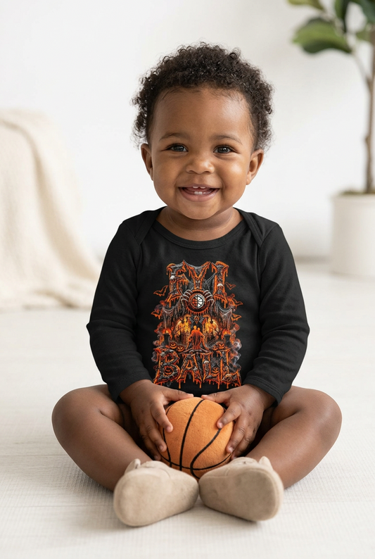 F.Y.I. I Ball Halloween Infant Long Sleeve Bodysuit Printify