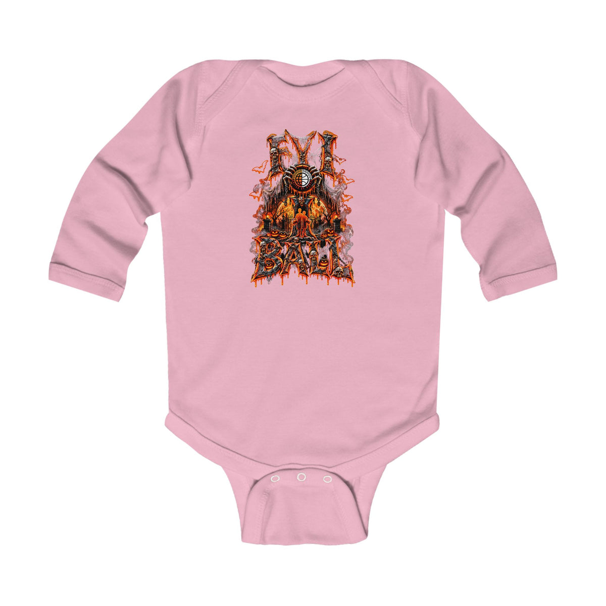 F.Y.I I Ball Halloween Infant Long Sleeve Bodysuit Printify