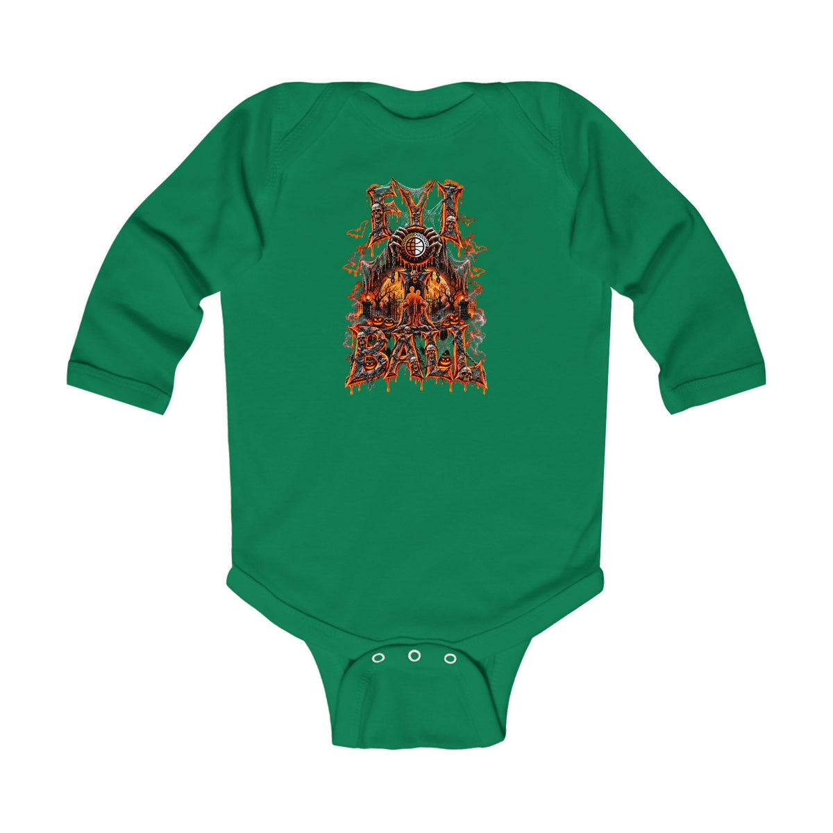 F.Y.I I Ball Halloween Infant Long Sleeve Bodysuit Printify