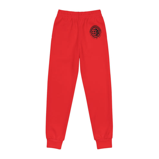 Red 'n' Black Youth Joggers