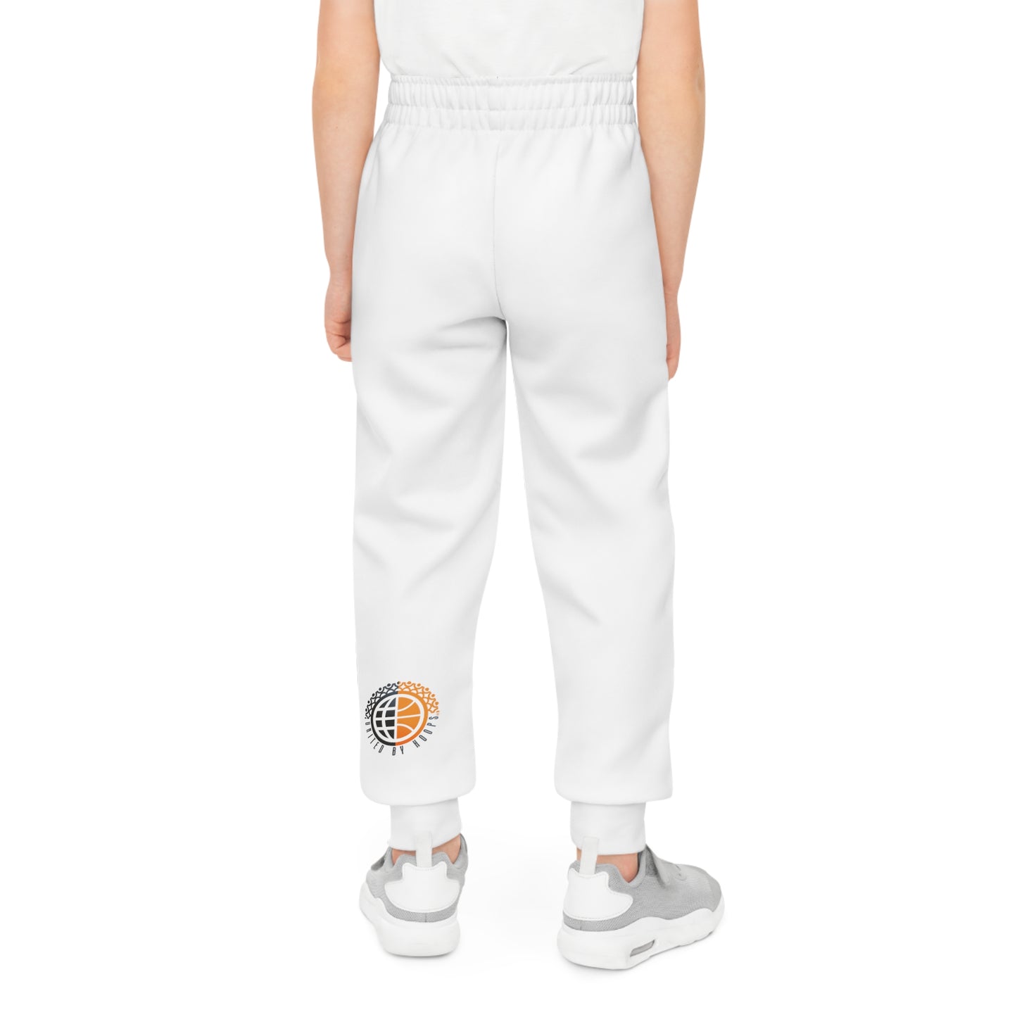 United By Hoops White Youth Joggers