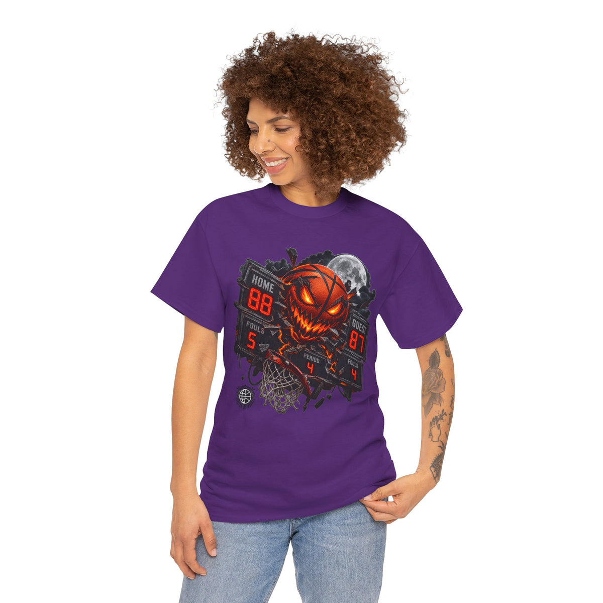 The Scoreboard Halloween Unisex Tee Printify