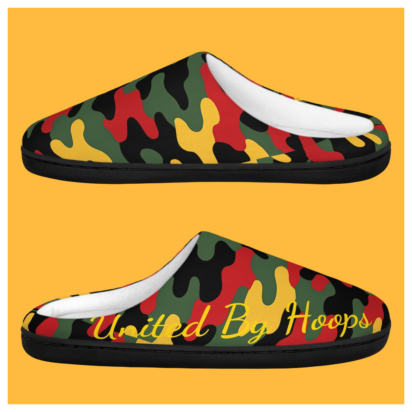 Scripted Representation Indoor Slippers