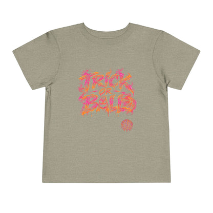 Trick or Ball Halloween Toddler Limited Edition Tee Printify