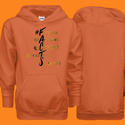 #F.A.C.T.S. Gold Youth Hoodie