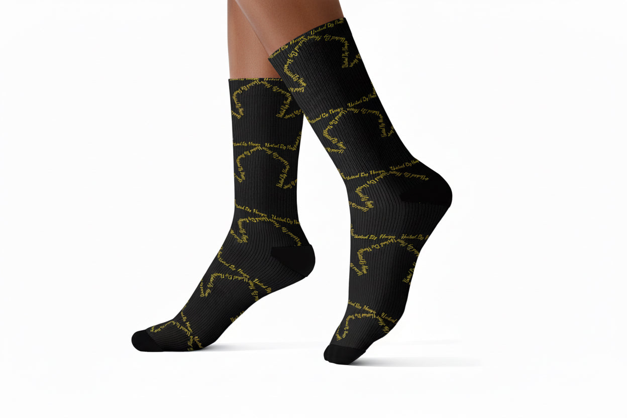 Scripted 5 Star Socks