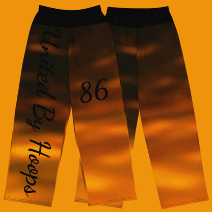 Scripted Personalize Unisex wide-leg pants United By Hoops, LLC