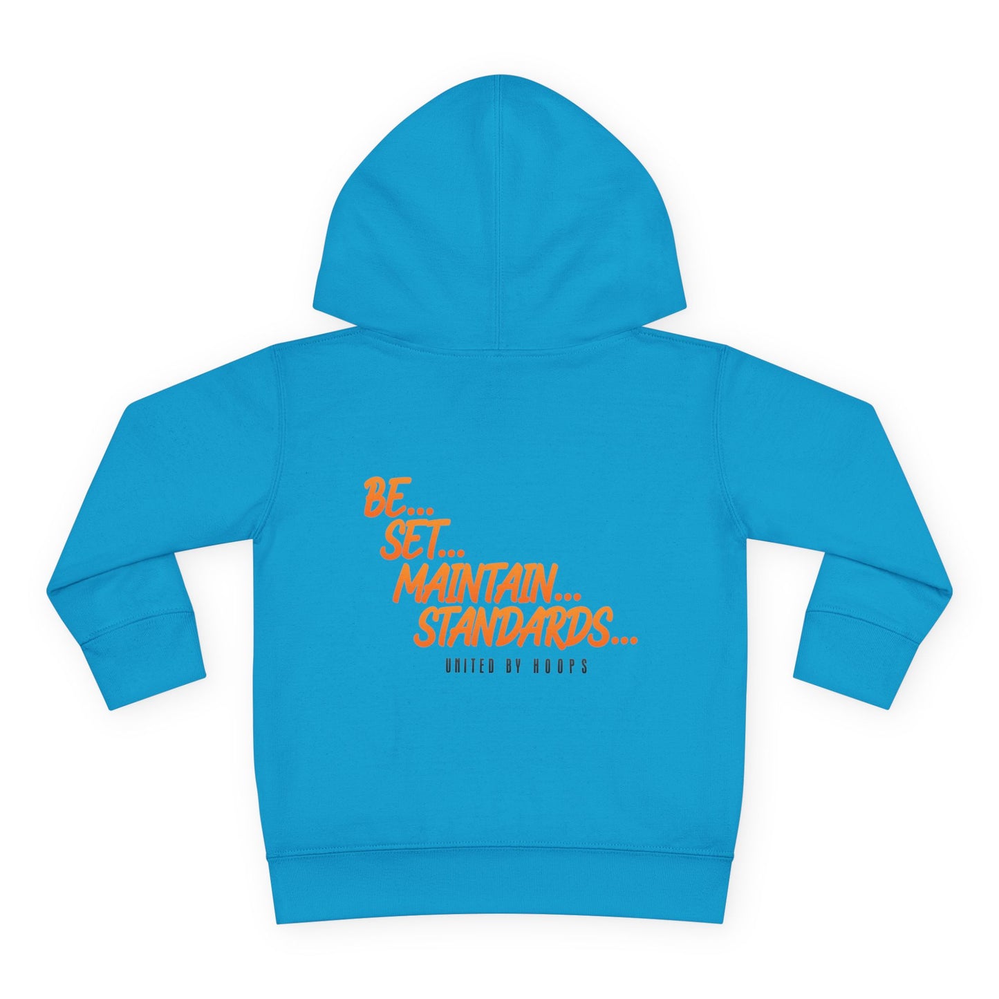 NYC United By Hoops Toddler Pullover Fleece Hoodie Printify