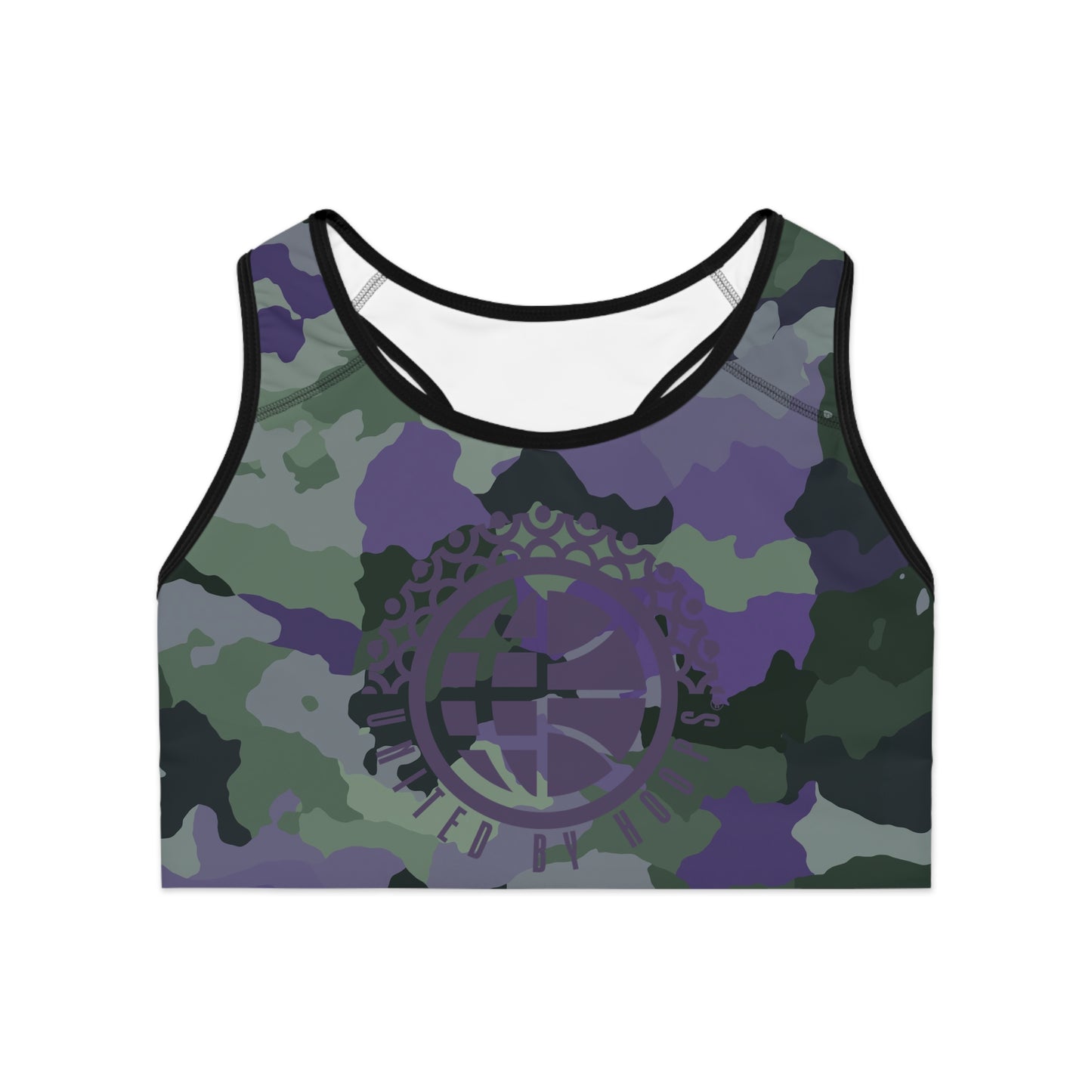 UBH Sports Bra Purp Camo