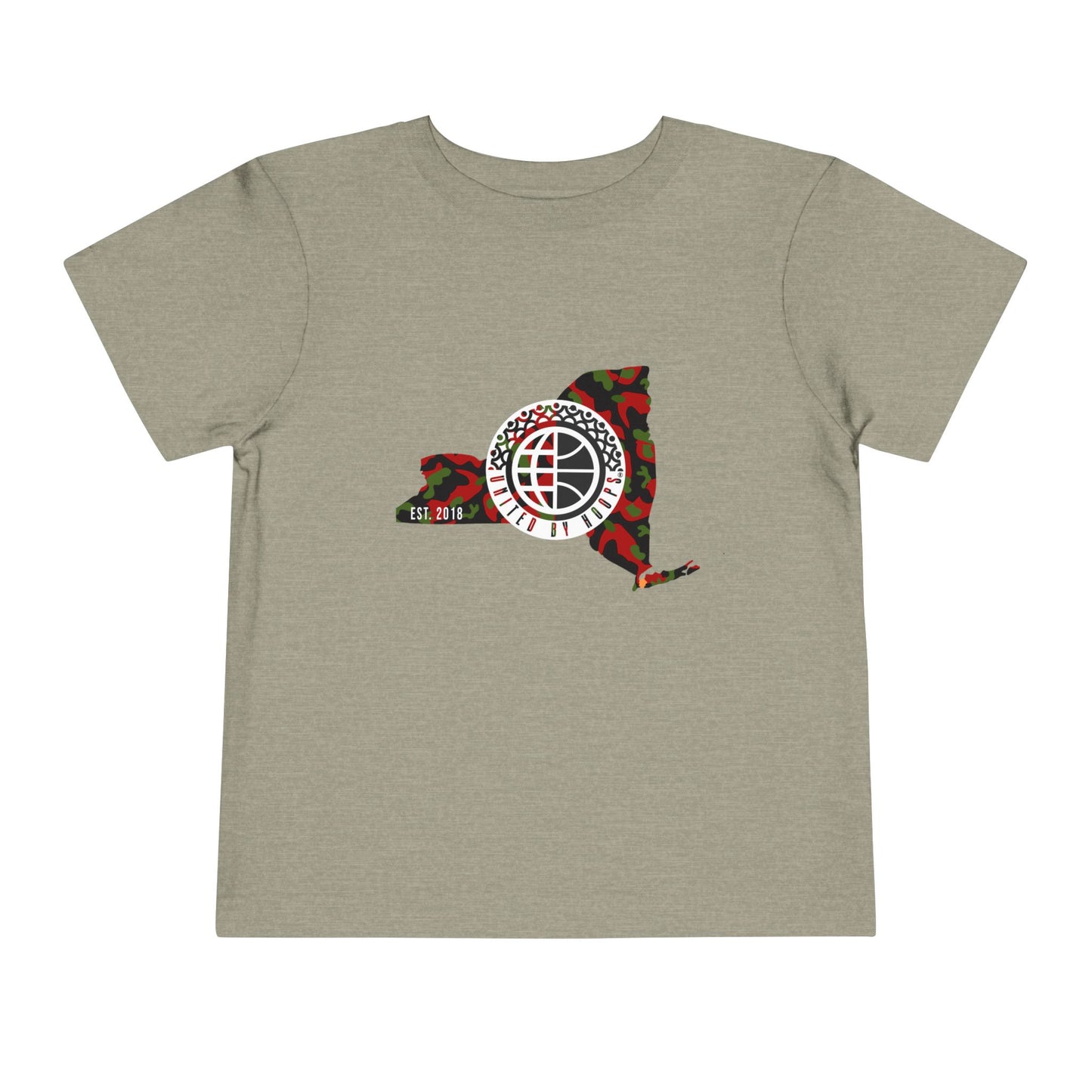 United By Hoops NYC Pan African Unisex Toddler Tee Printify