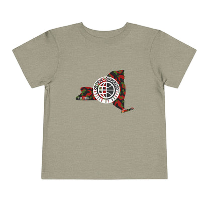 United By Hoops NYC Pan African Unisex Toddler Tee Printify