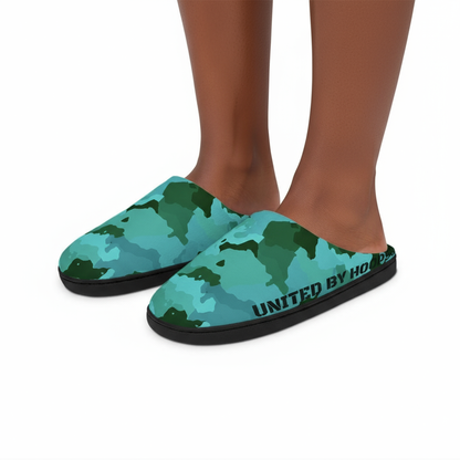 Sea Camo Indoor Slippers