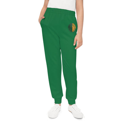 United By Hoops Green Youth Joggers