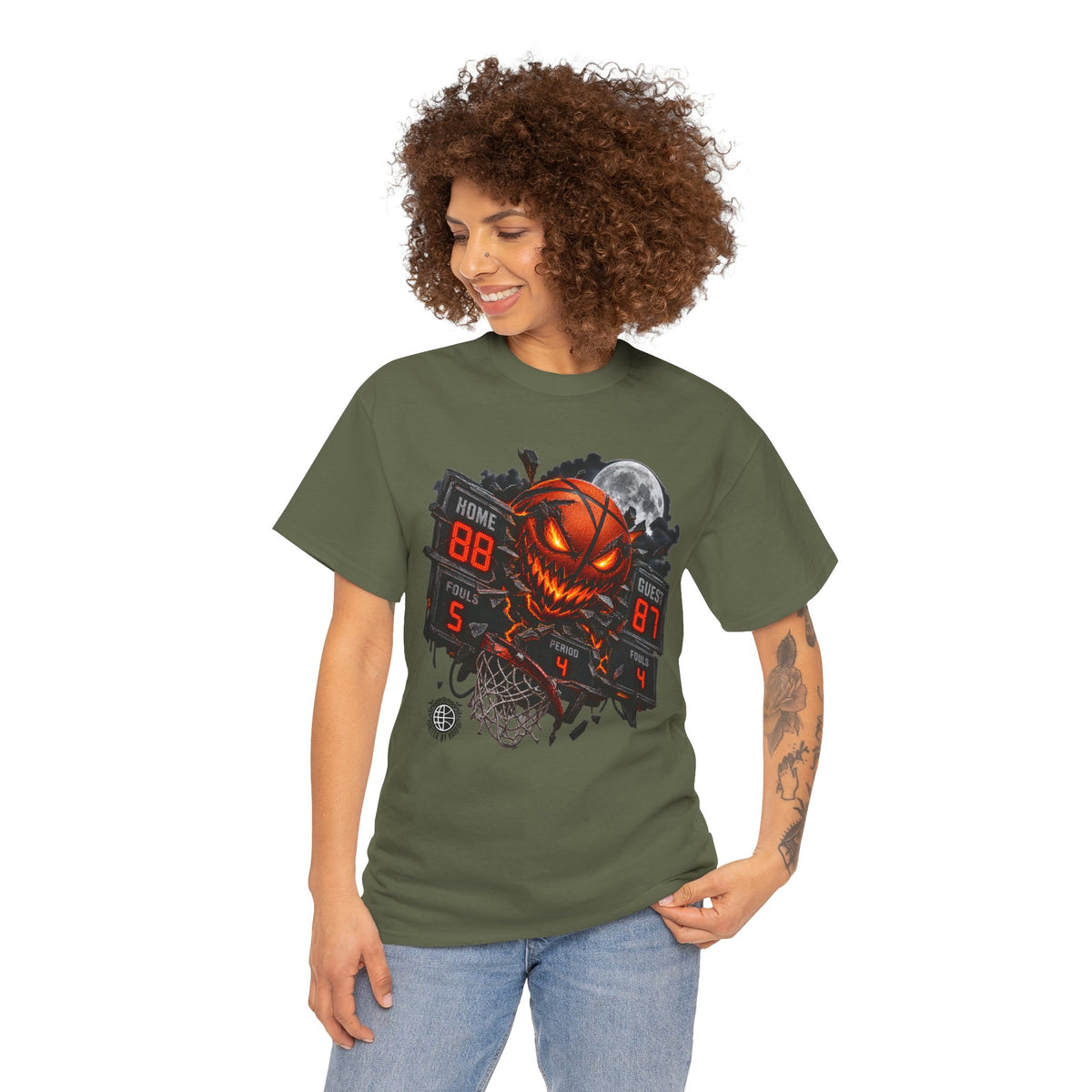 The Scoreboard Halloween Unisex Tee Printify