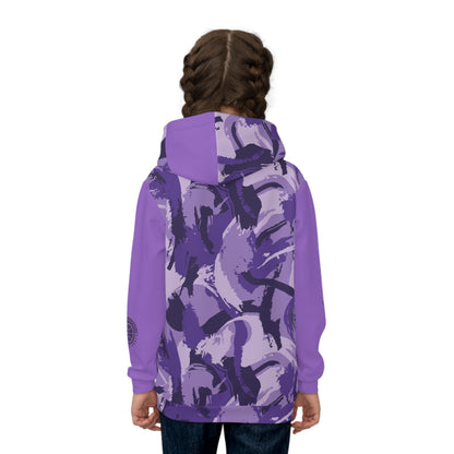 Purple Mix Youth Hoodie