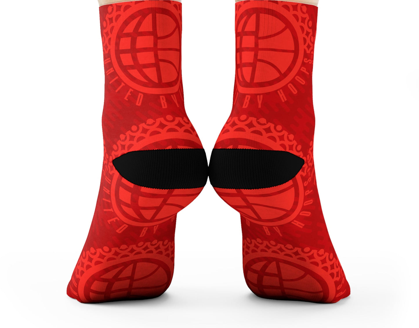 UBH Rich Red Crew Socks