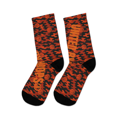 Basketball Camo Recycled Socks