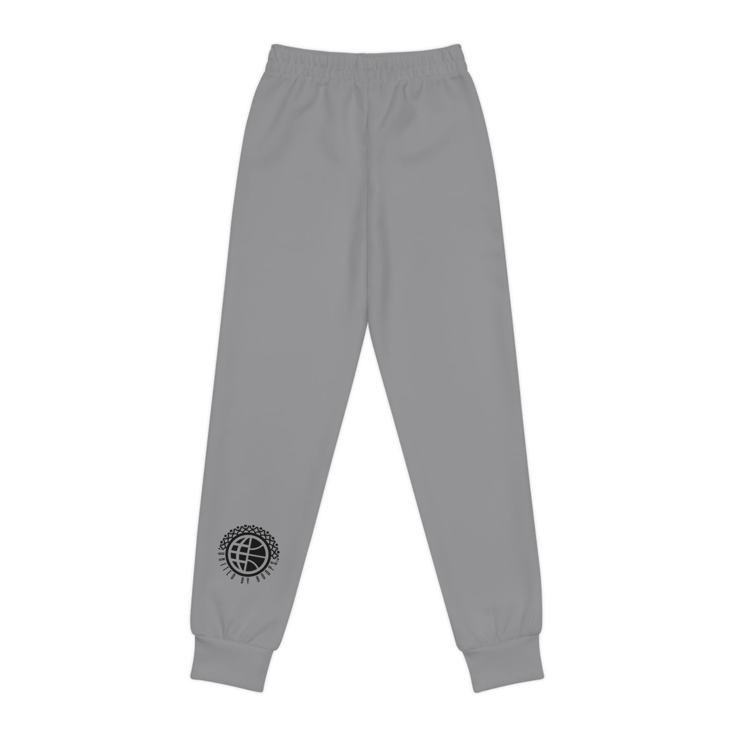 Scripted Grey 'n' Black Youth Joggers