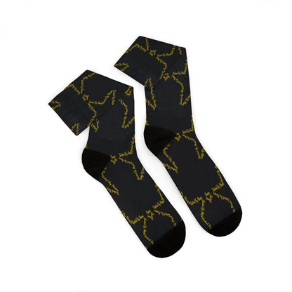 Scripted 5 Star Socks