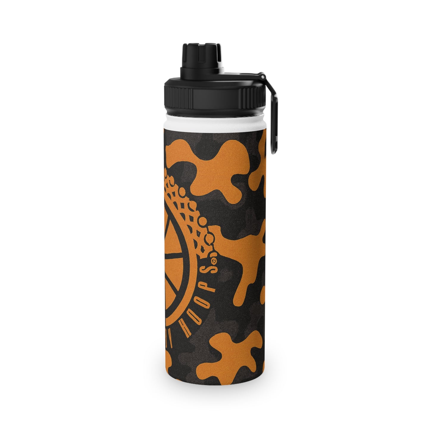 UBH Camo Stainless Steel Water Bottle Printify