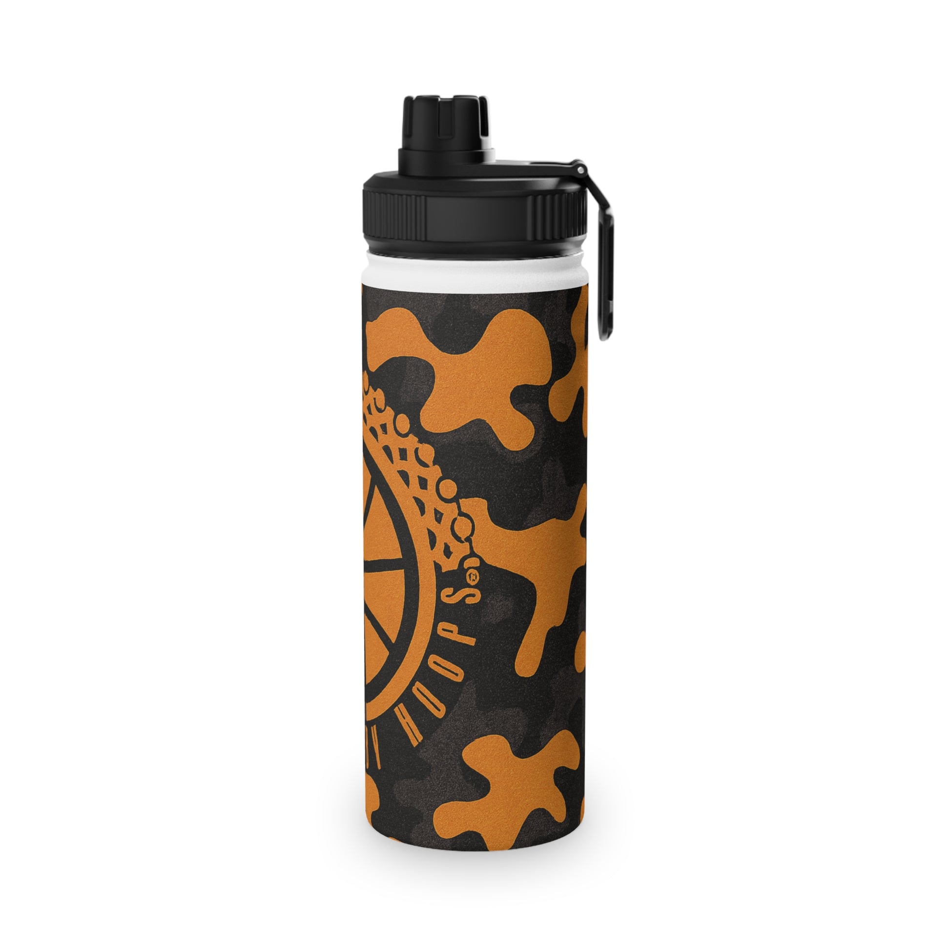 UBH Camo Stainless Steel Water Bottle Printify