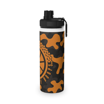 UBH Camo Stainless Steel Water Bottle Printify