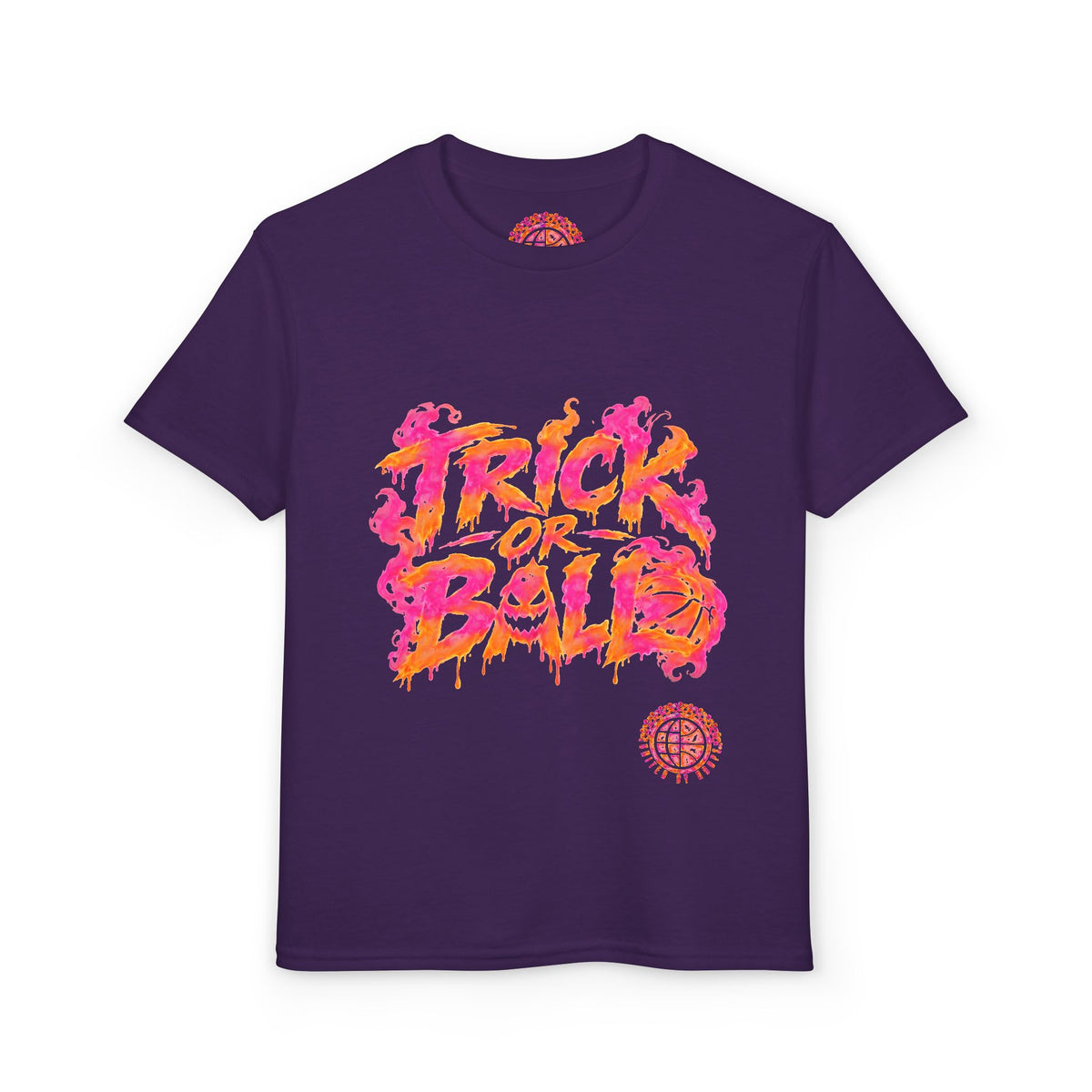 Trick or Ball Halloween Youth Limited Edition T-Shirt Printify