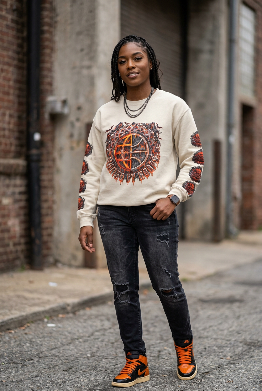 Spook' em Unisex Adult Sweatshirt Printify