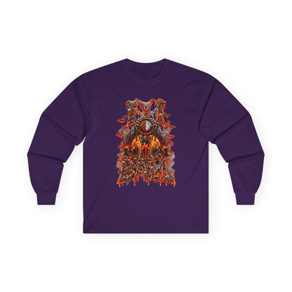 F.Y.I. I Ball Halloween Unisex Adult Cotton Long Sleeve Tee Printify
