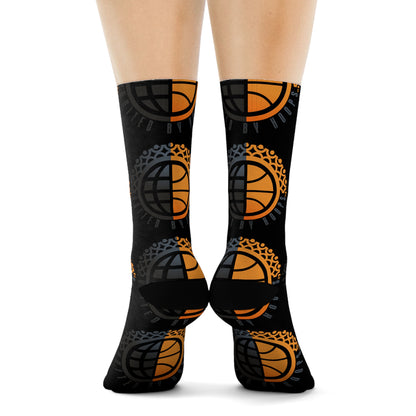 Black UBH Crew Socks
