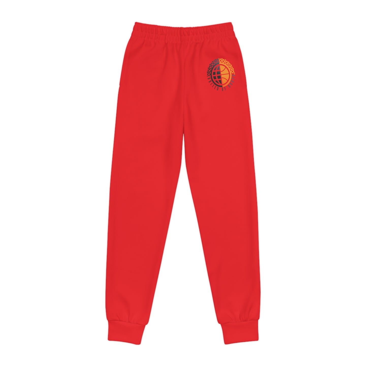 United By Hoops Red Youth Joggers