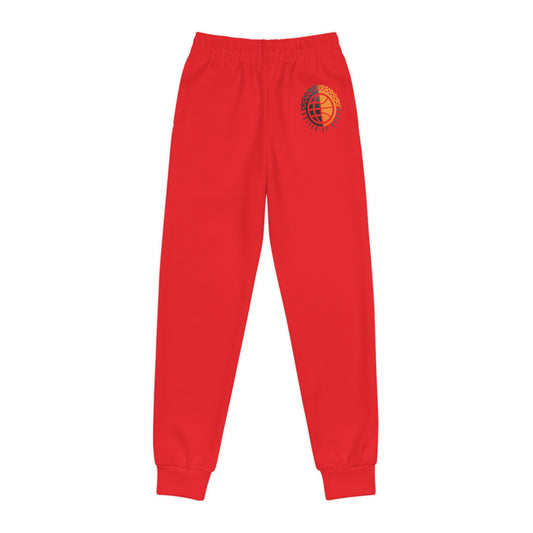 United By Hoops Red Youth Joggers