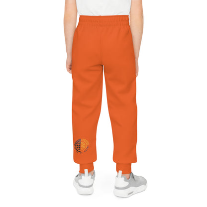 United By Hoops Orange Youth Joggers