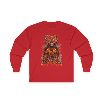 F.Y.I. I Ball Halloween Unisex Adult Cotton Long Sleeve Tee Printify