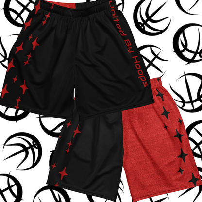 Stars Out Unisex mesh shorts