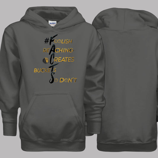 #F.A.C.T.S. Gold Youth Hoodie