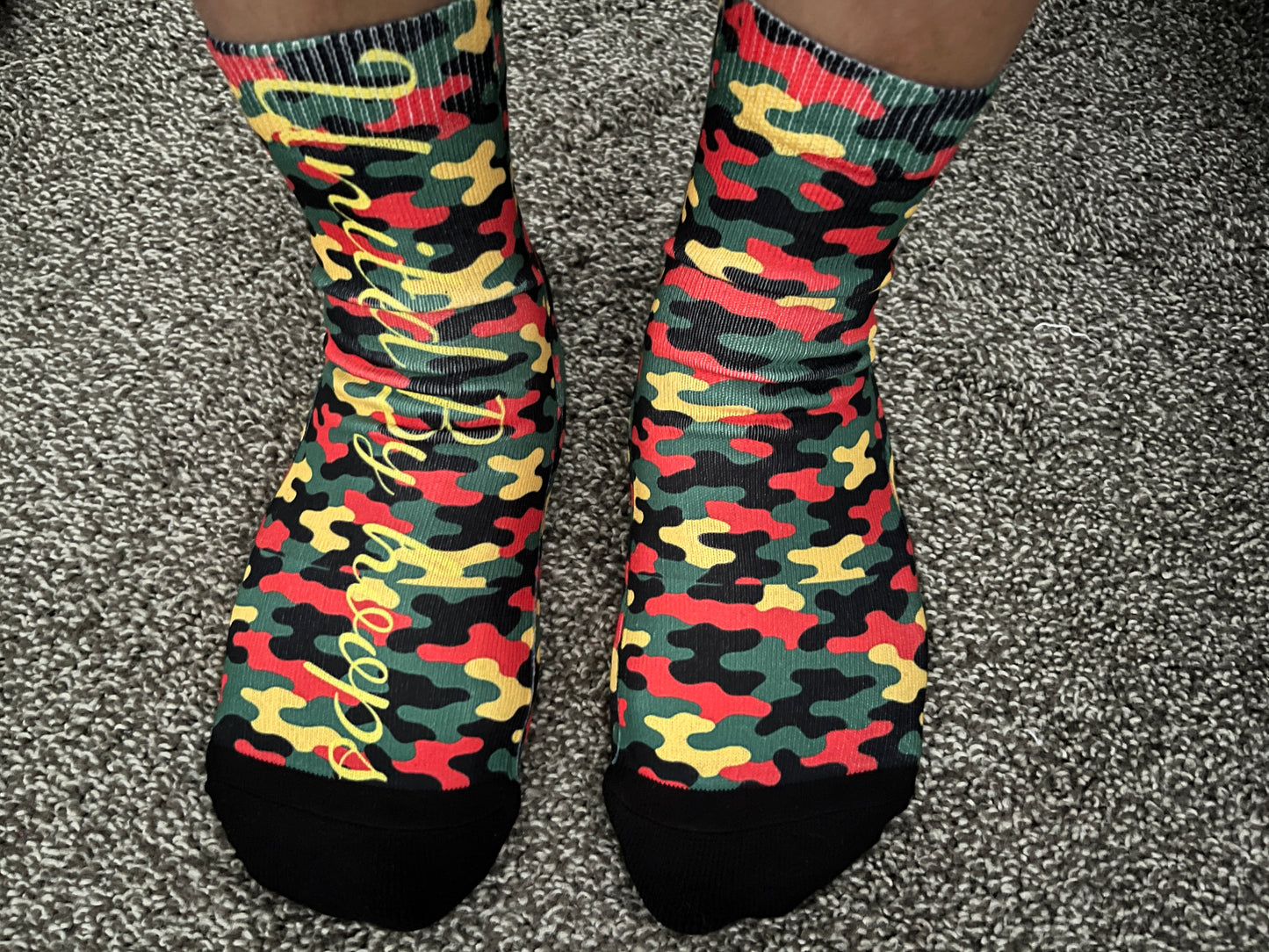 Scripted Representation Socks