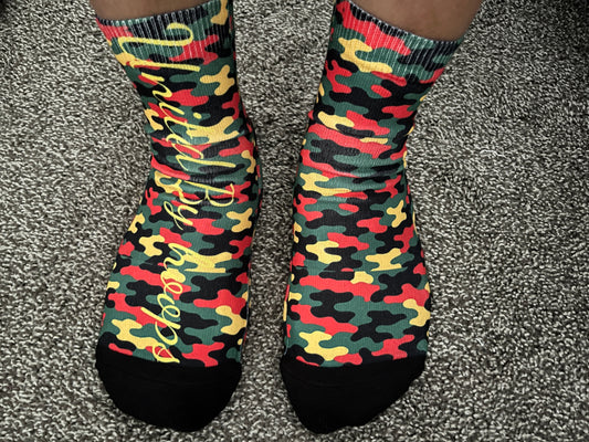 Scripted Representation Socks