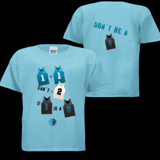 Don't Be- Cool Blue Youth Tee