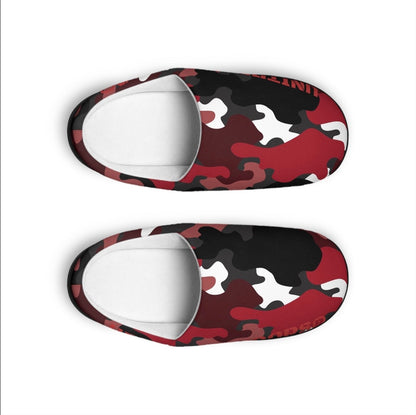 Red Camo Indoor Slippers