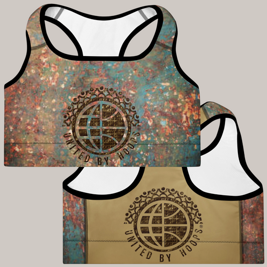 Rustic UBH Padded Sports Bra United By Hoops, LLC