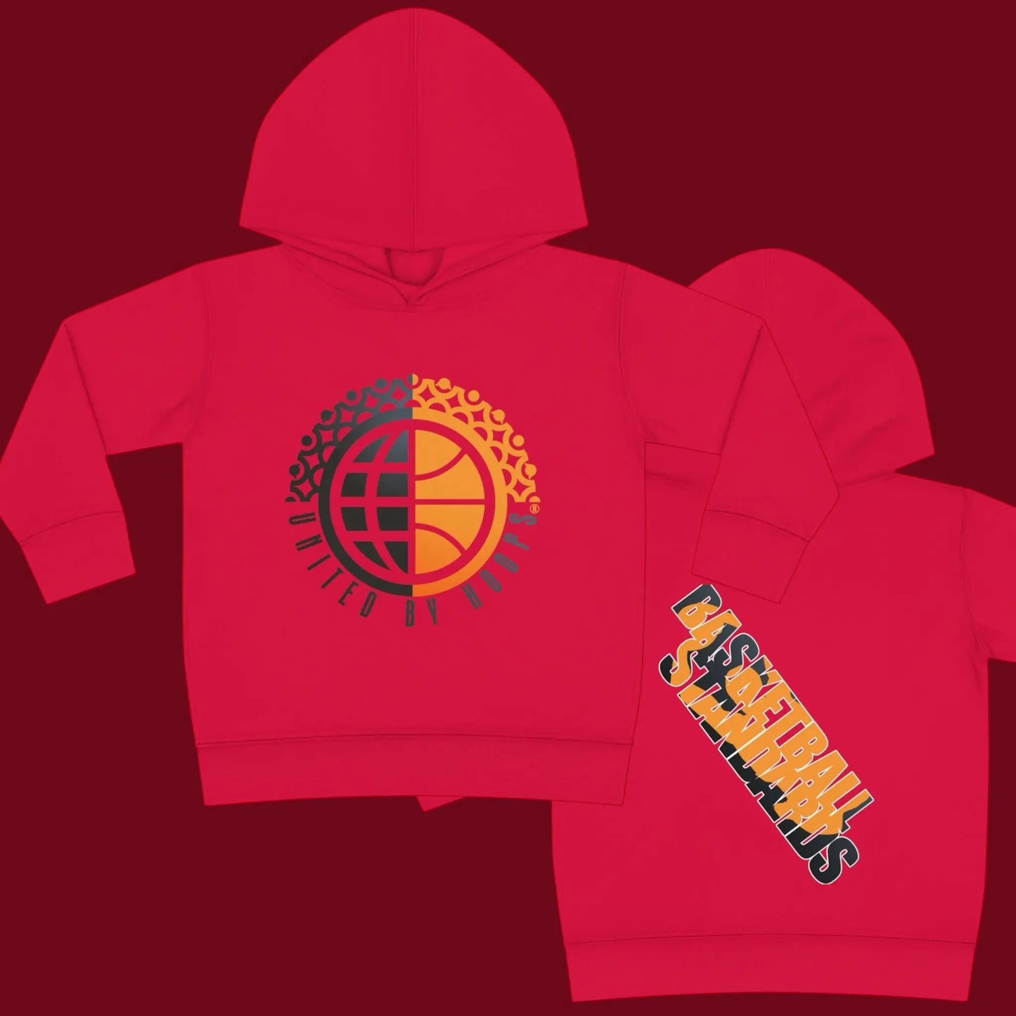 Basketball Standards Toddler Hoodie Printify