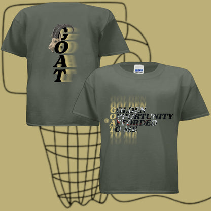 G.O.A.T. Gold Youth Tee