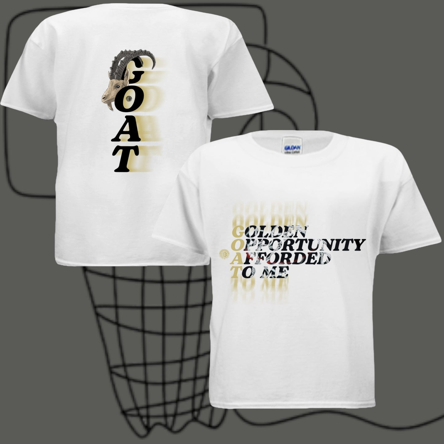 G.O.A.T. Gold Youth Tee