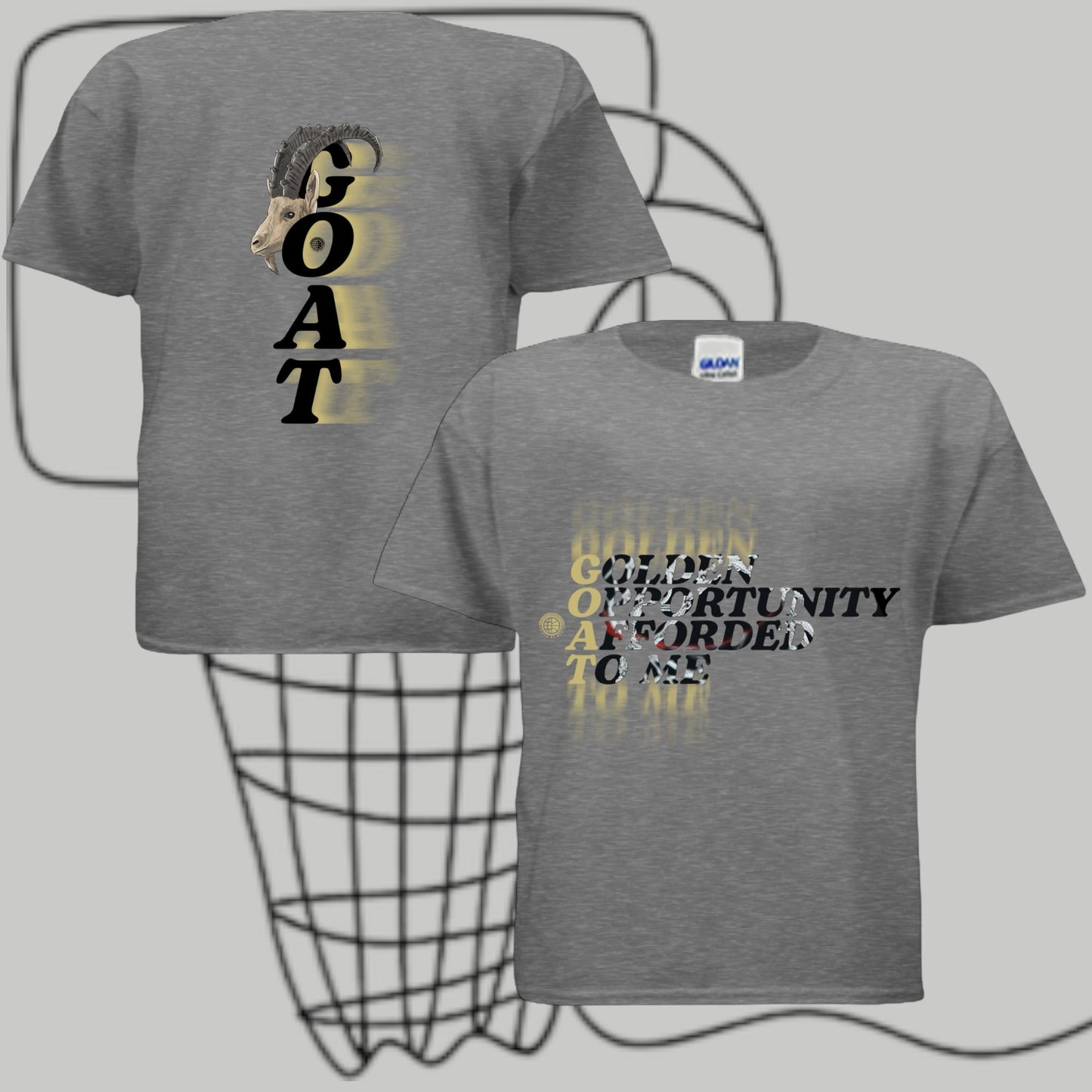 G.O.A.T. Gold Youth Tee