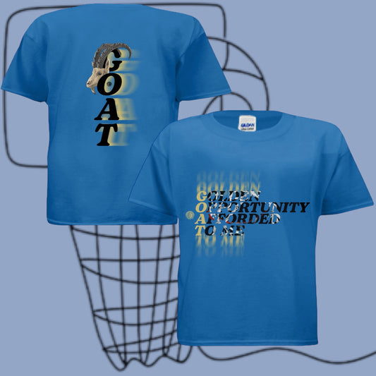 G.O.A.T. Gold Youth Tee