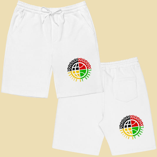 Rep'em colours fleece shorts