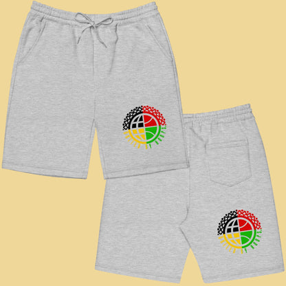 Rep'em colours fleece shorts