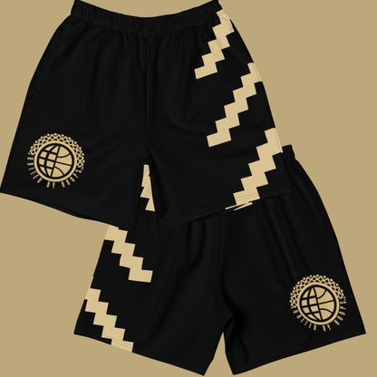 Black 'n' gold Basketball Shorts