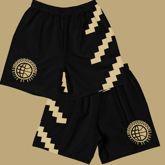 Black 'n' gold Basketball Shorts
